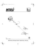MTD L 09 2-тактный триммер (серия 790 M AST)