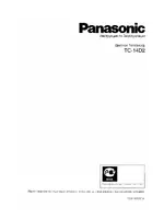 Panasonic TC-14D2