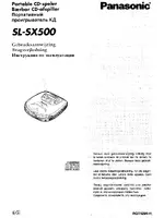 Panasonic SL-SX500