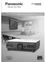 Panasonic PT-D4000