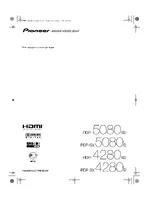 Pioneer PDP-4280 XD