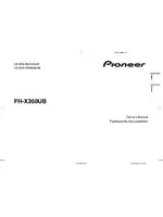 Pioneer FH-X360UB