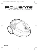 ROWENTA COMPACTEO CYCLONIC RO3463
