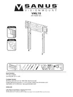 Sanus Systems New VisionMount VML10