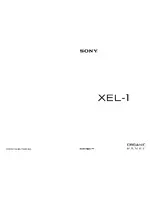 Sony XEL-1
