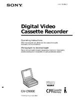 Sony Video Walkman GV-D900E