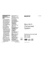 Sony MHC-RV333D