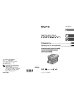 Sony DCR-DVD202E