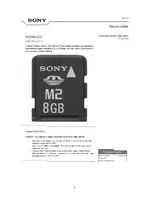 Sony MS-A8GU
