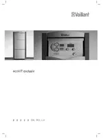 VAILLANT ecoVIT эксплуатация