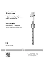 VEGA VEGAFLEX 86 Modbus and Levelmaster protocol Coax probe