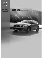 Volvo V40 Cross Country MY14 краткое руководство