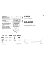 Yamaha BD-S1067