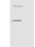 CLARION CZ500E