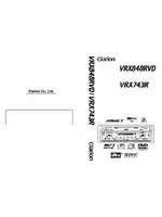 CLARION VRX743R