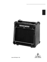 BEHRINGER VINTAGER AC108