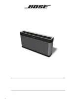 BOSE SoundLink Bluetooth III