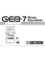 BOSS GEB-7 Bass Equalizer