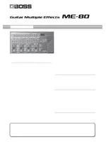 BOSS ME-80