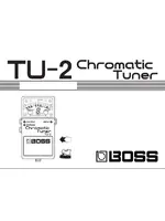 BOSS TU-2 Chromatic Tuner
