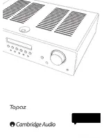 CAMBRIDGE AUDIO Topaz SR10 v2.0