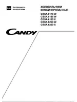 CANDY CBSA 6170W / CBSA 6185W(X) / CBSA 6200W(X)