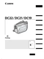 CANON DC19 / DC21 / DC22