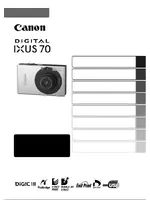 CANON Digital IXUS 70