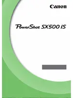 CANON PowerShot SX500 IS
