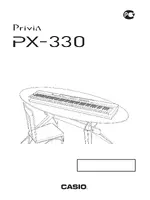 CASIO PX-330BK
