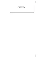 CITIZEN SR-135T