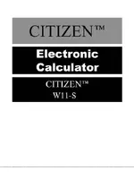 CITIZEN W11-S