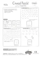 Crystal Puzzle Лошадь золотая