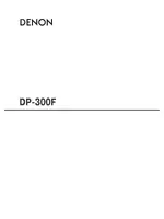 DENON DP-300F
