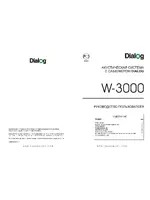 DIALOG W-3000 2.1