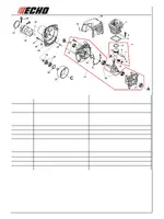 ECHO SRM-335TES (деталировка)