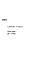 EPSON EB-1420Wi