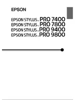 EPSON Stylus Pro 7800