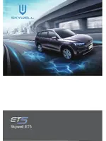 Инструкция Skywell ET5 (2021 - нв)
