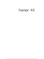 HONOR 4X