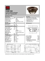 MOREL Classic Advanced Woofer CAW 538
