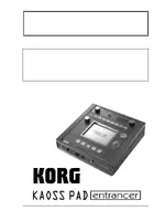 KORG KAOSS PAD Entranser