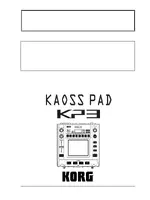 KORG KAOSS PAD KP3
