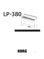 KORG LP-380 BK