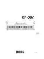 KORG SP-280-BK