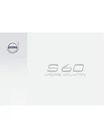 Инструкция Volvo S60 Cross Country (2017)